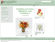 Tablet Screenshot of hermanheylflorist.com